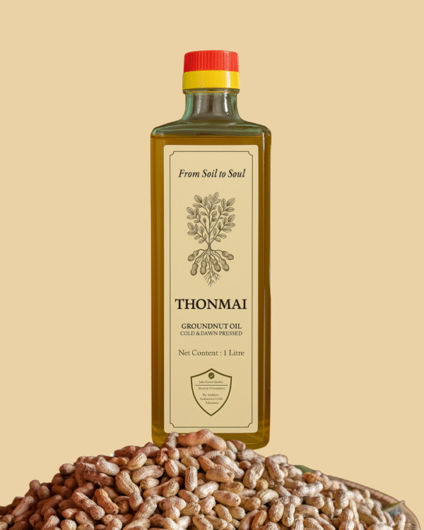 Thonmai Cold & Dawn Pressed Groundnut Oil - 1L