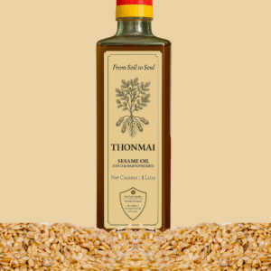Thonmai Cold Pressed Gingelly Oil (Sesame Oil) - 1L